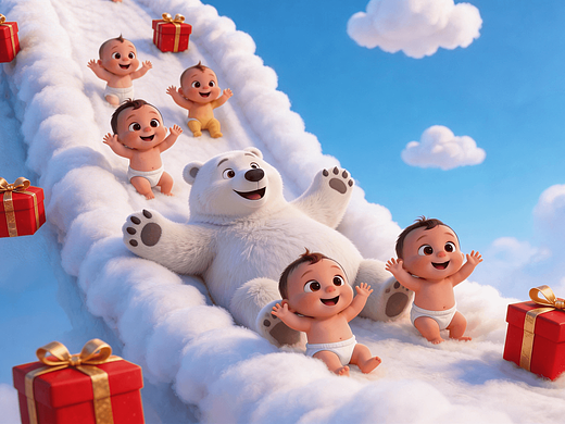 【纸尿裤】- 产品广告｜三维动画｜