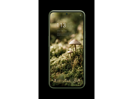 森系蘑菇治愈手機壁紙 | 極簡自然風(fēng)鎖屏 UI