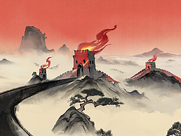 穿越火线《烽火连城》·水墨画