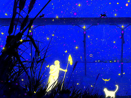 尋（個(gè)人主頁-ZNzM0Njg2MjQ=） - 藝術(shù)插畫 - 站酷設(shè)計(jì)師游烤筆魚原創(chuàng)素材 - 站酷ZCOOL