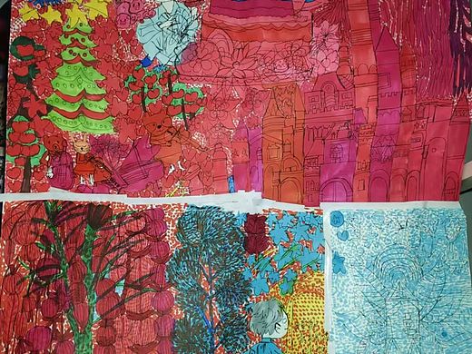 以画为信，赴一场浪漫之约。