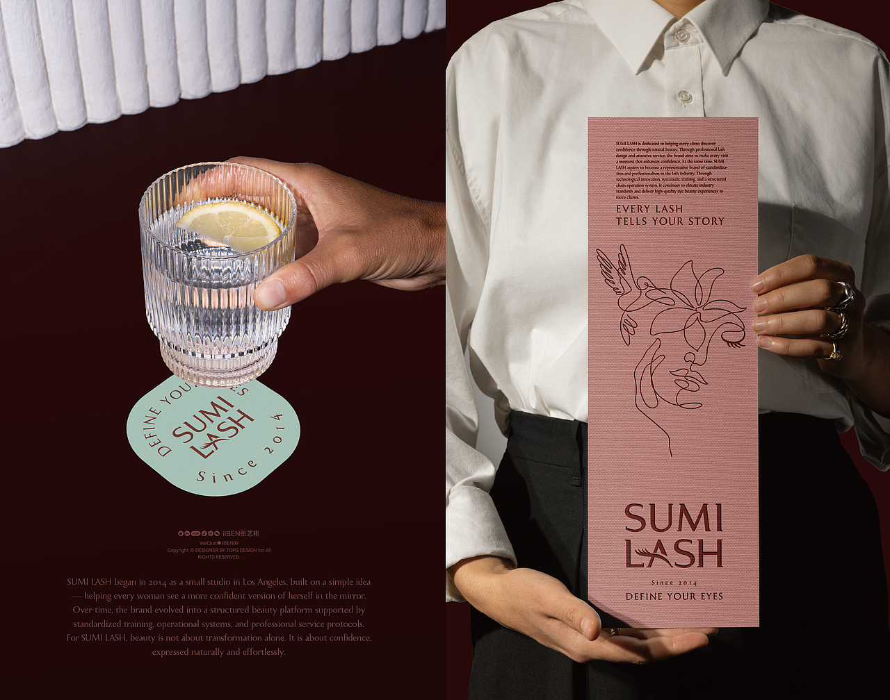 SUMI LASHA 品牌设计升级(图ZNDA1NjI3OTI0) - 品牌 - 站酷设计师ilben张艺彬原创素材 - 站酷ZCOOL