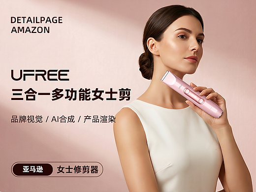 Ufree三合一多功能女士剪