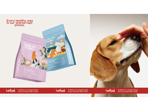 Lefod 莱福星厨宠粮包装设计