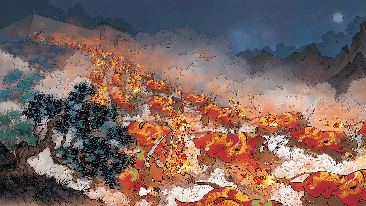 史记系列绘本（一）（图ZNDA1NjMzNjMy） - 绘本 - 站酷设计师陈楠MUtouNAN原创素材 - 站酷ZCOOL