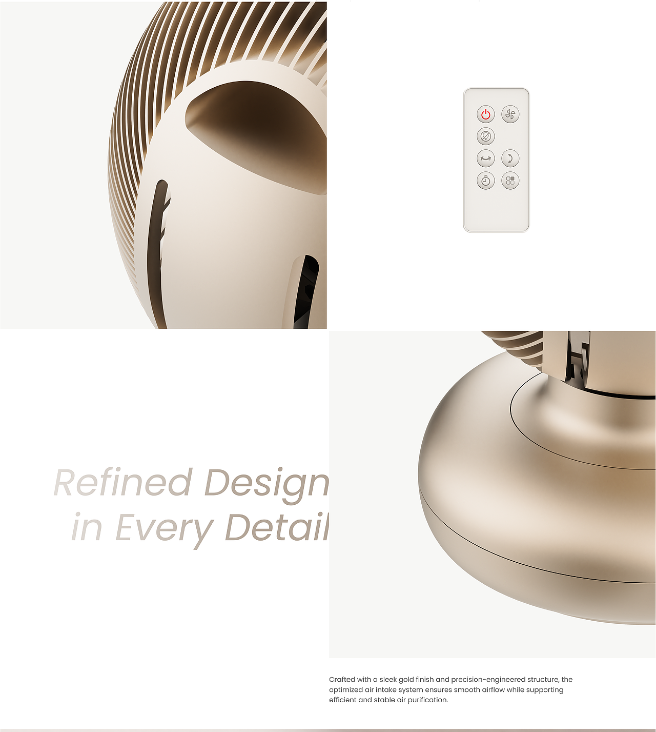 空气循环扇——金色（图ZNDA1NjM3MTA4） - 电商 - 站酷设计师Z569951572原创素材 - 站酷ZCOOL