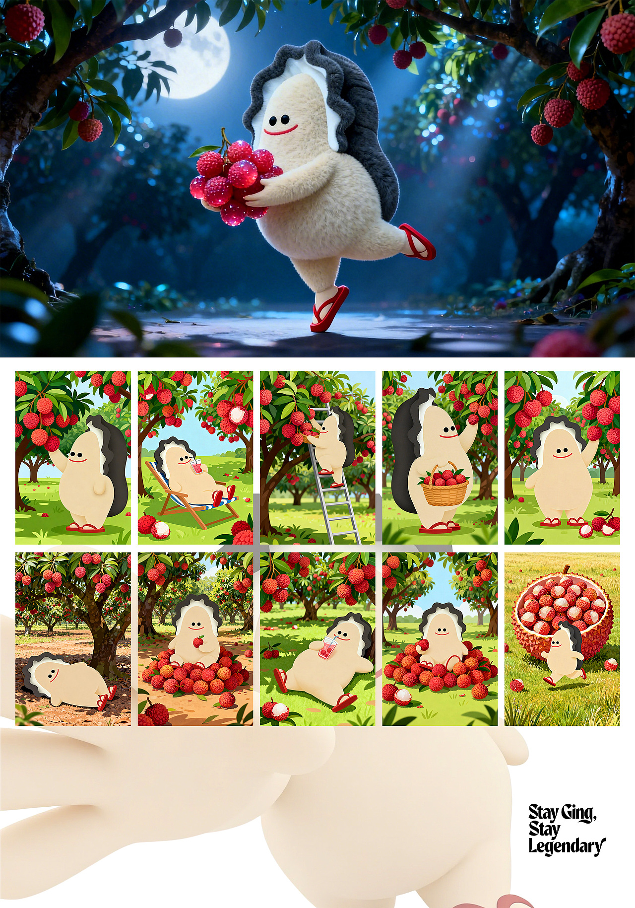 湛江生蚝IP-蚝劲秋HaoGingChow（图ZNDA1NjM3MDc2） - 商业插画 - 站酷设计师aaaamieya原创素材 - 站酷ZCOOL