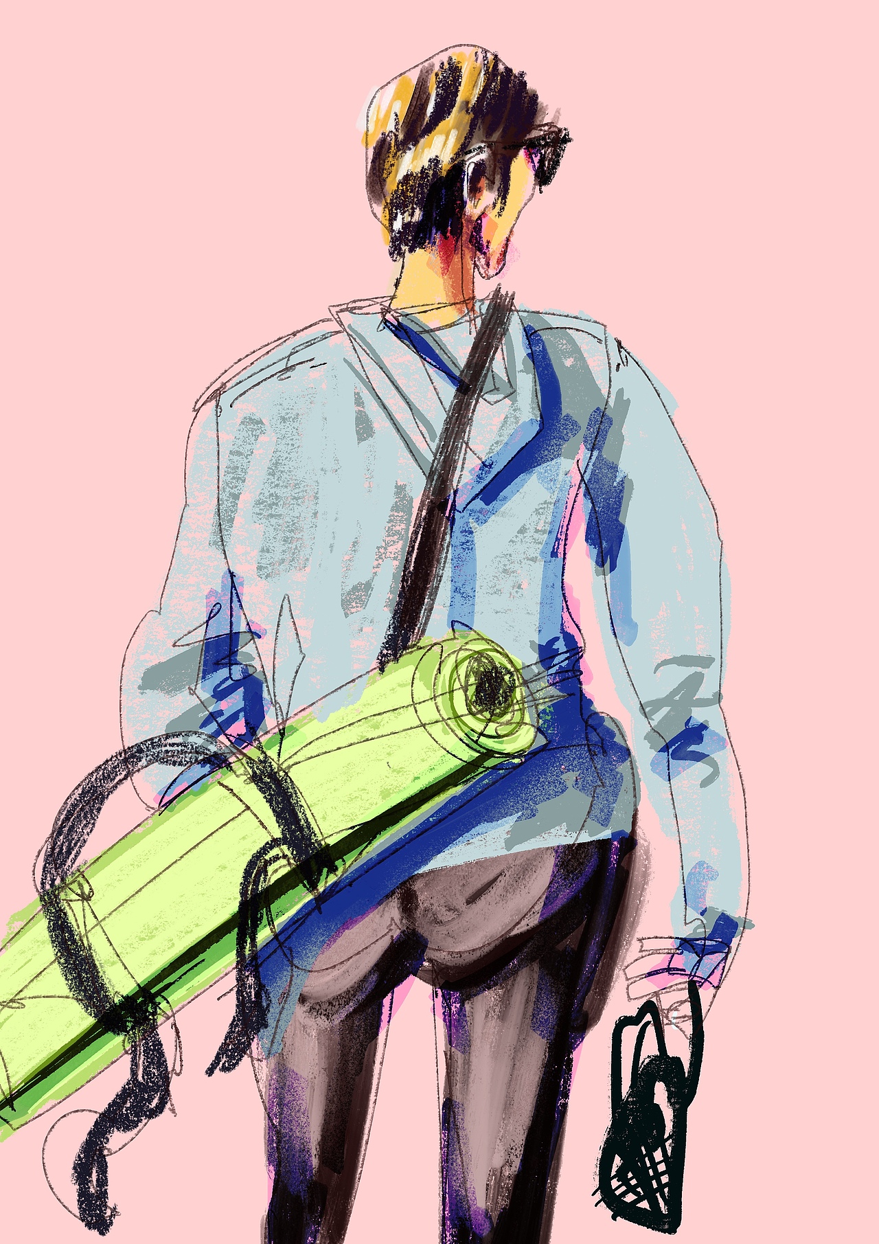 逛一逛二手集市 - 我生活的城市,塞维利亚（图ZNDA1NjQwMjU2） - 商业插画 - 站酷设计师驼驼涂涂原创素材 - 站酷ZCOOL