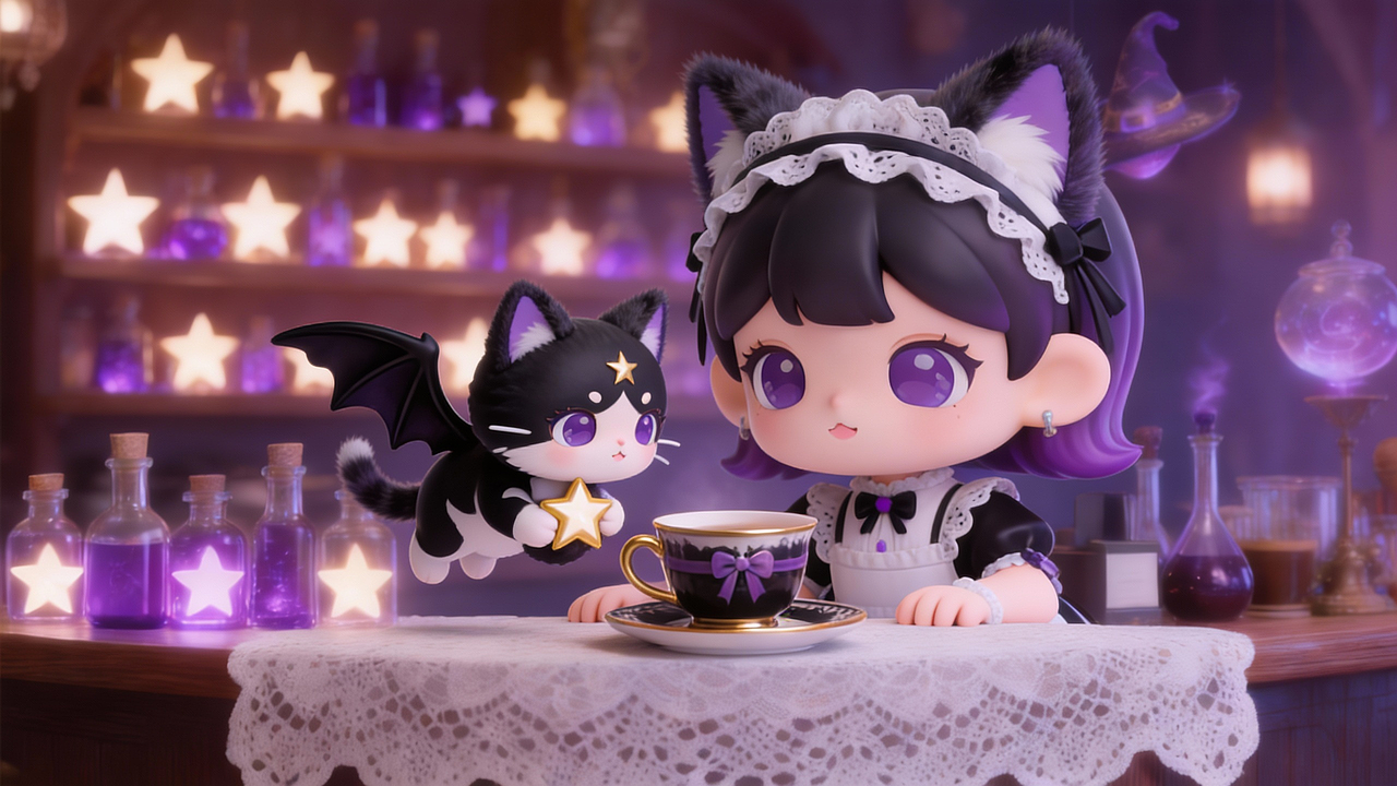 AIGC | Cat Girl IP创作（图ZNDA1NjQxMTk2） - AI作品 - 站酷设计师MUNABU学原创素材 - 站酷ZCOOL