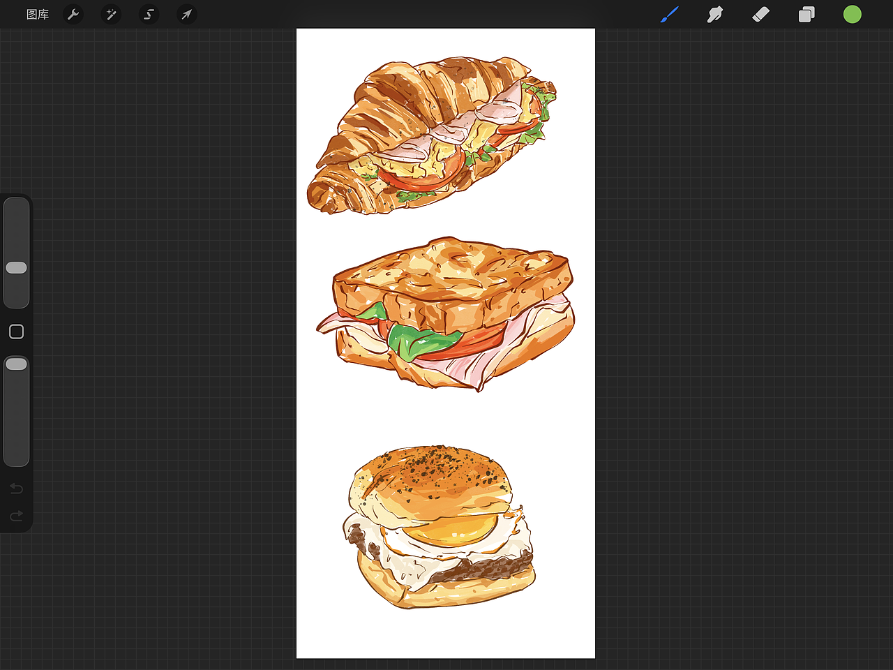 2. 一张平平无奇的面包插画，怎么变成赚钱的商用产（图ZNDA1NjQzNzg0） - 商业插画 - 站酷设计师想做个小太阳原创素材 - 站酷ZCOOL