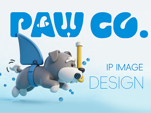 PAW CO. 人宠社交空间 IP形象设计