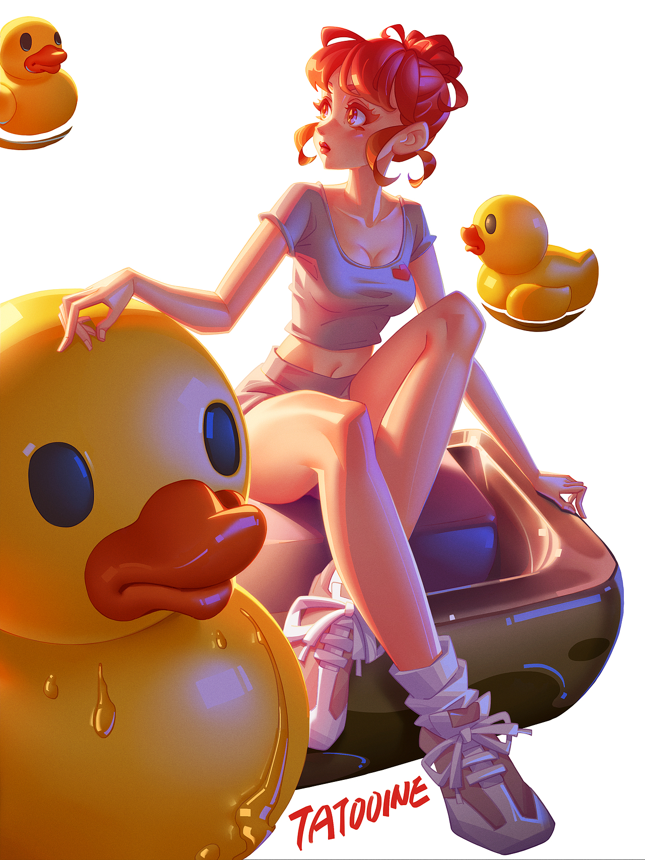 浴缸里的小黄鸭（图ZNDA1NjQ4MDY4） - 创作习作 - 站酷设计师Tatooine1986原创素材 - 站酷ZCOOL