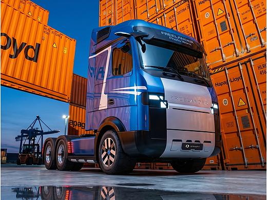 AI 替我假想车｜Freelander重卡美学拉满