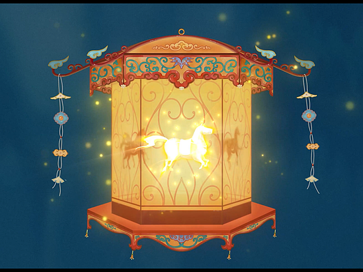 AI辅助+AE合成 | 马年的跨年动画