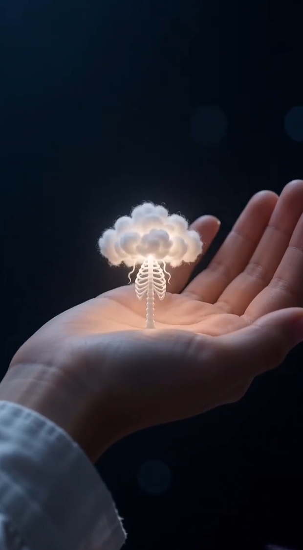 如果云朵有尸骨（图ZNDA1NjUxMjgw） - AI作品 - 站酷设计师nbawxs原创素材 - 站酷ZCOOL