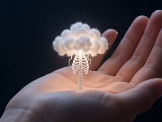 如果云朵有尸骨