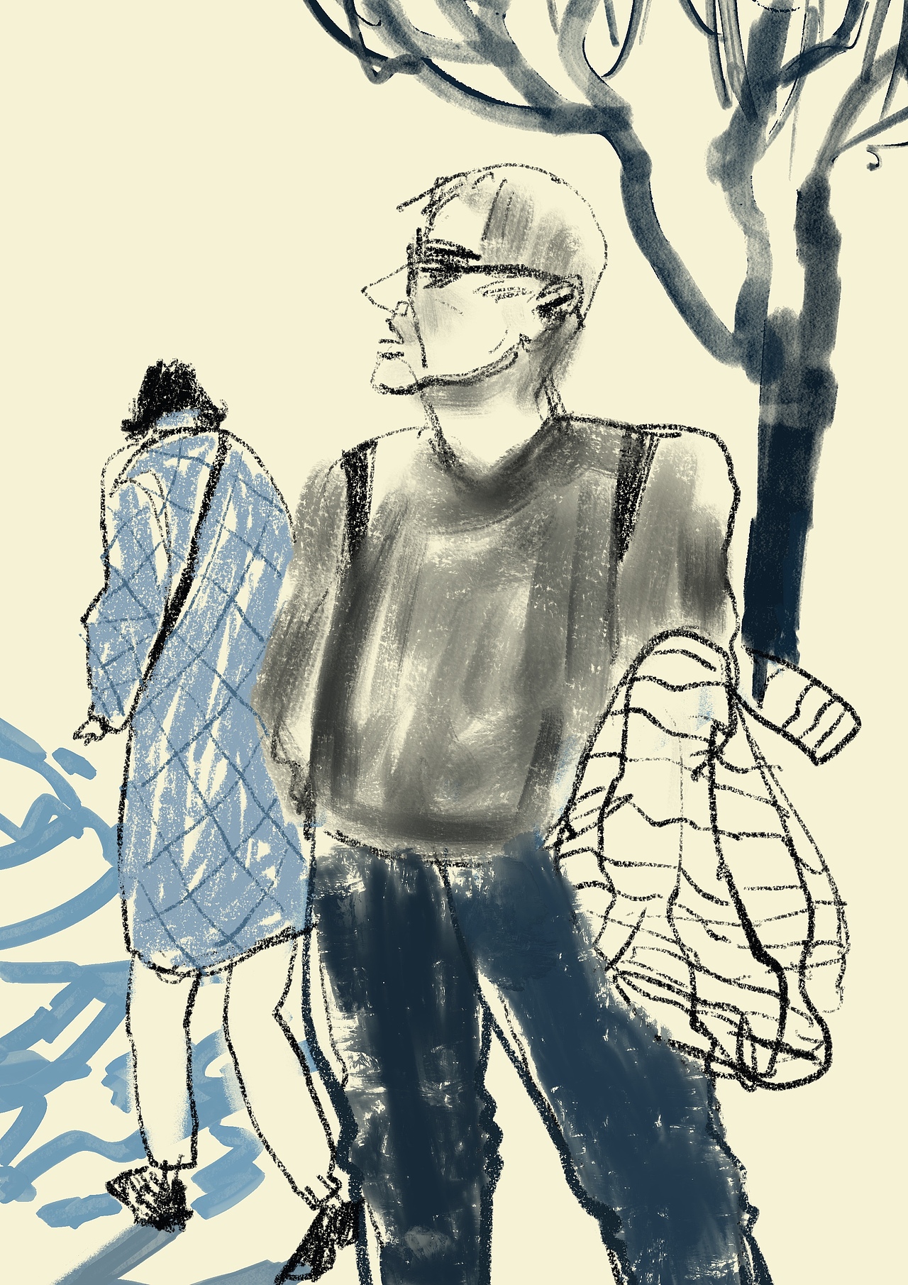 逛一逛二手集市 - 我生活的城市,塞维利亚（图ZNDA1NjUyOTIw） - 商业插画 - 站酷设计师驼驼涂涂原创素材 - 站酷ZCOOL