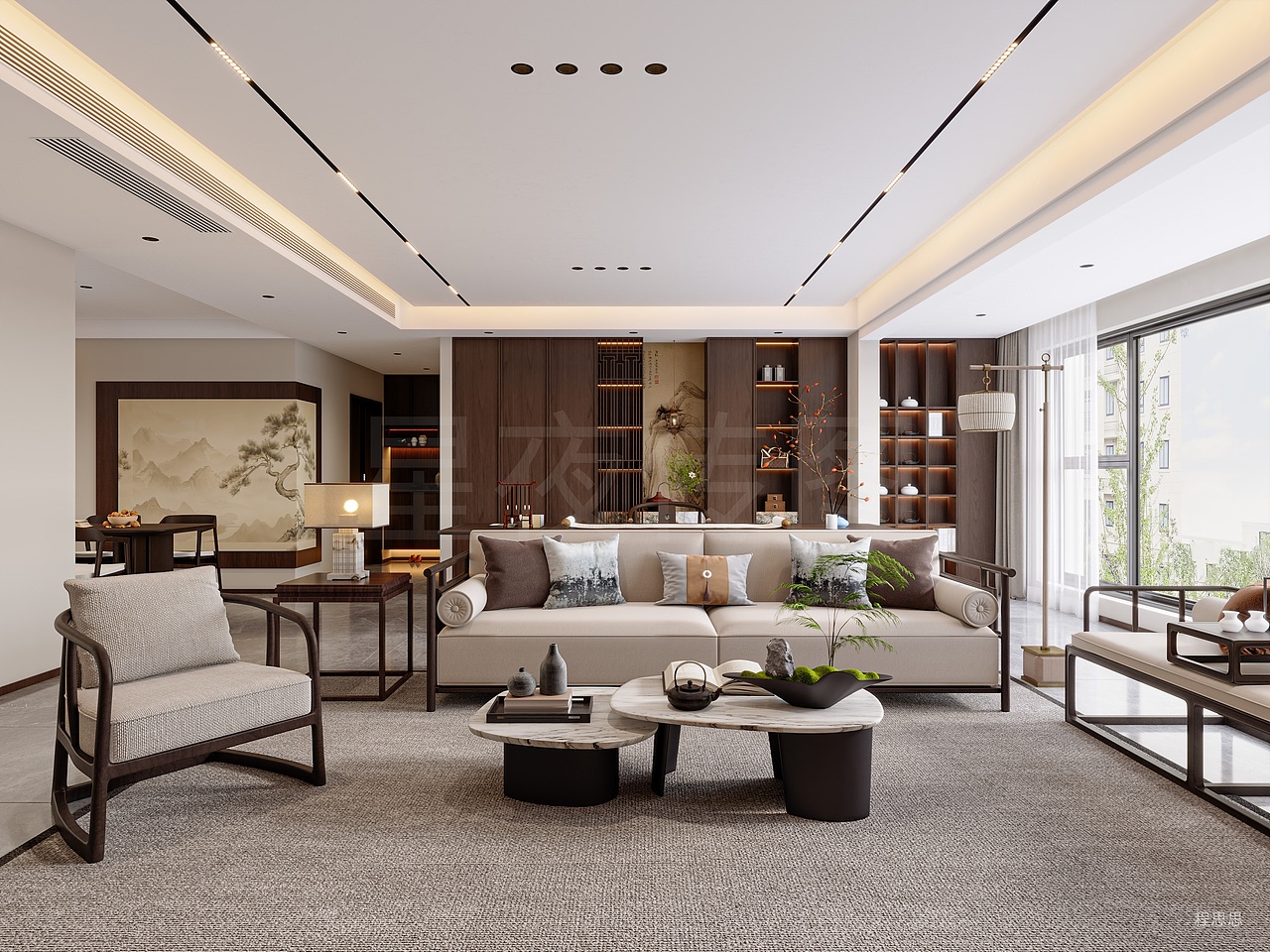 新中式美学，古色古香好带感！（图ZNDA1NjU5Njgw） - 建筑设计 - 站酷设计师程思思c原创素材 - 站酷ZCOOL