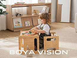 海外母婴拍摄｜MontessoriWeaningTableandChairSet 