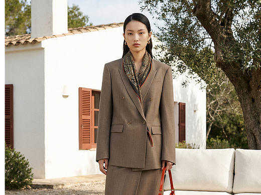 AIGC轻奢高端职业装