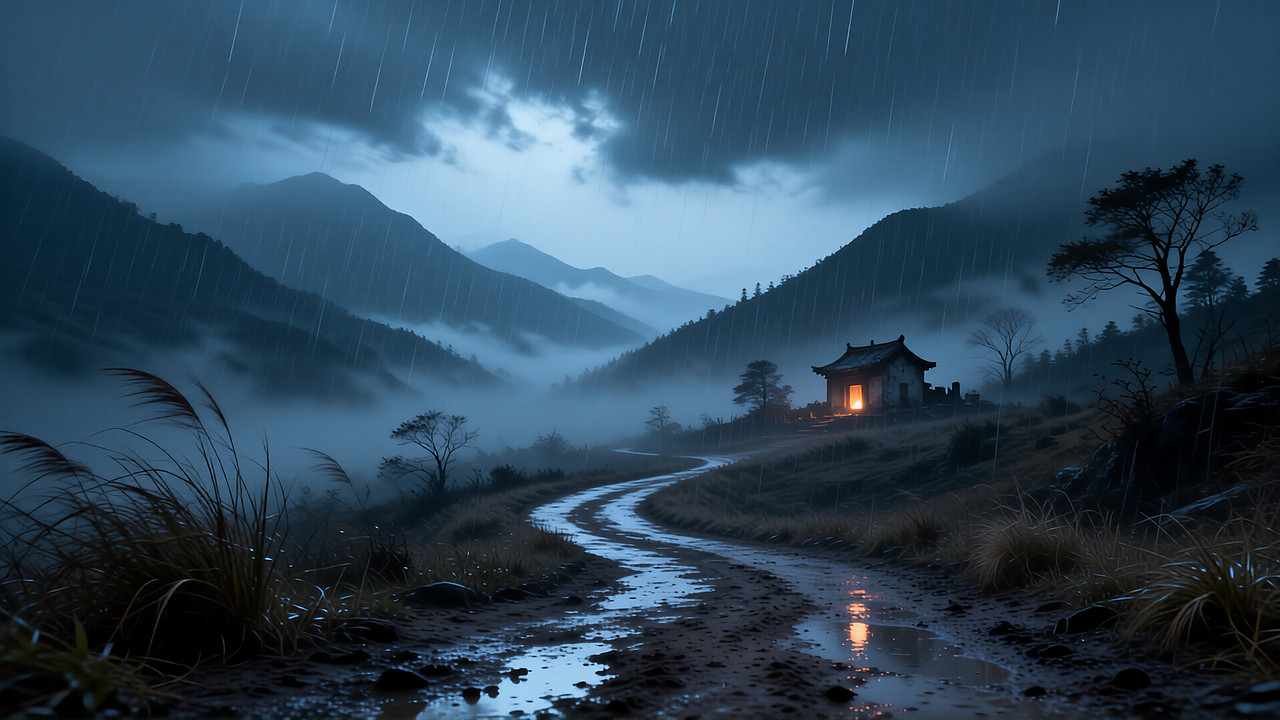 《庙门避雨》人设/场景/分镜（图ZNDA1NjYyNTIw） - 设定/分镜 - 站酷设计师野秋笙原创素材 - 站酷ZCOOL