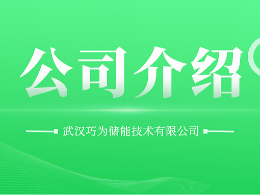 巧为储能|专注全钒液流电池领域