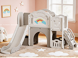 云朵奇境·儿童滑梯套系设计