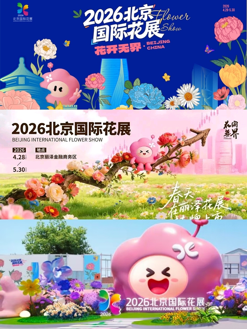 官宣！花团团x北京国际花展大使杨紫女士（图ZNDA1NjY4NzU2） - IP形象 - 站酷设计师乐行者Design原创素材 - 站酷ZCOOL
