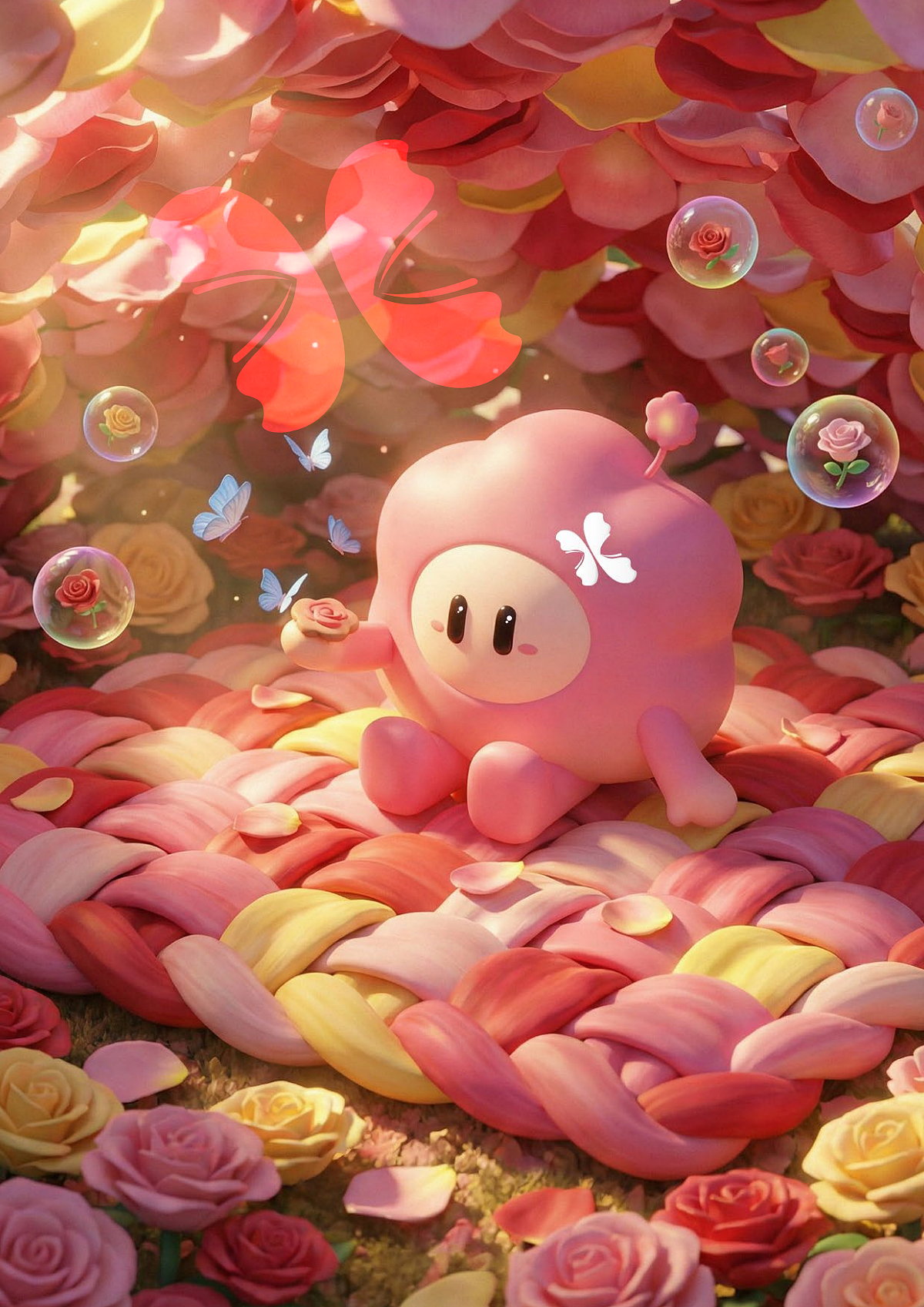 官宣！花团团x北京国际花展大使杨紫女士（图ZNDA1NjY4Nzcy） - IP形象 - 站酷设计师乐行者Design原创素材 - 站酷ZCOOL