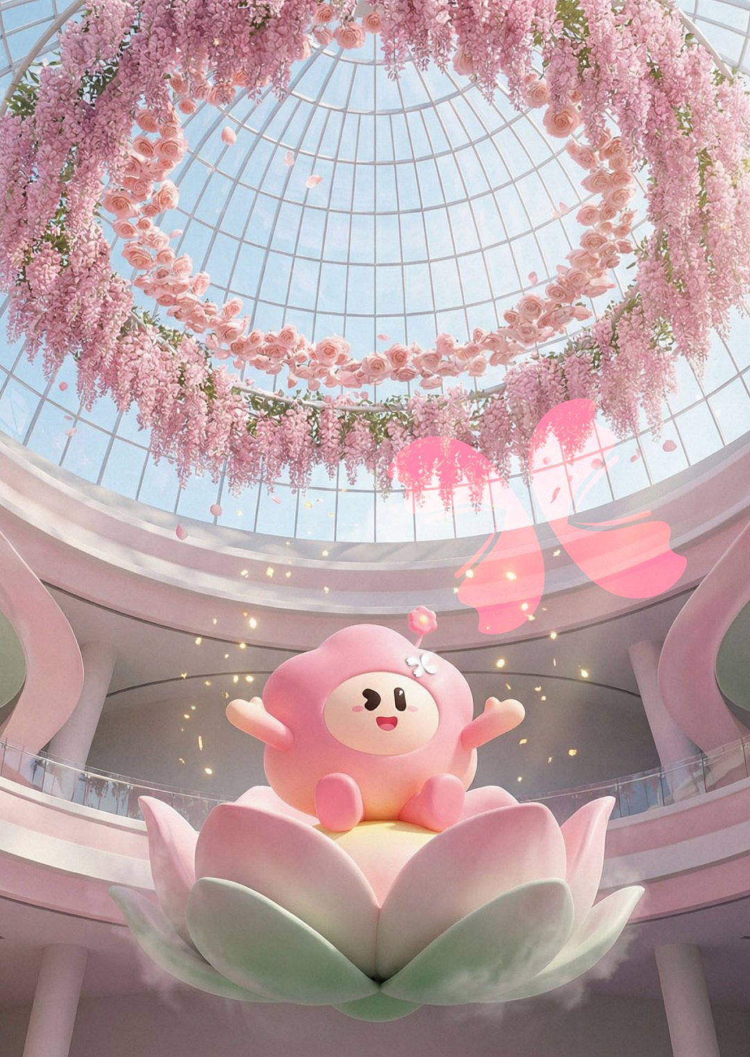 官宣！花团团x北京国际花展大使杨紫女士（图ZNDA1NjY4Nzc2） - IP形象 - 站酷设计师乐行者Design原创素材 - 站酷ZCOOL