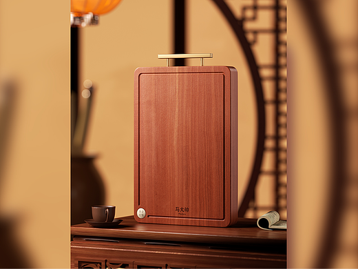 古风花梨木菜板详情