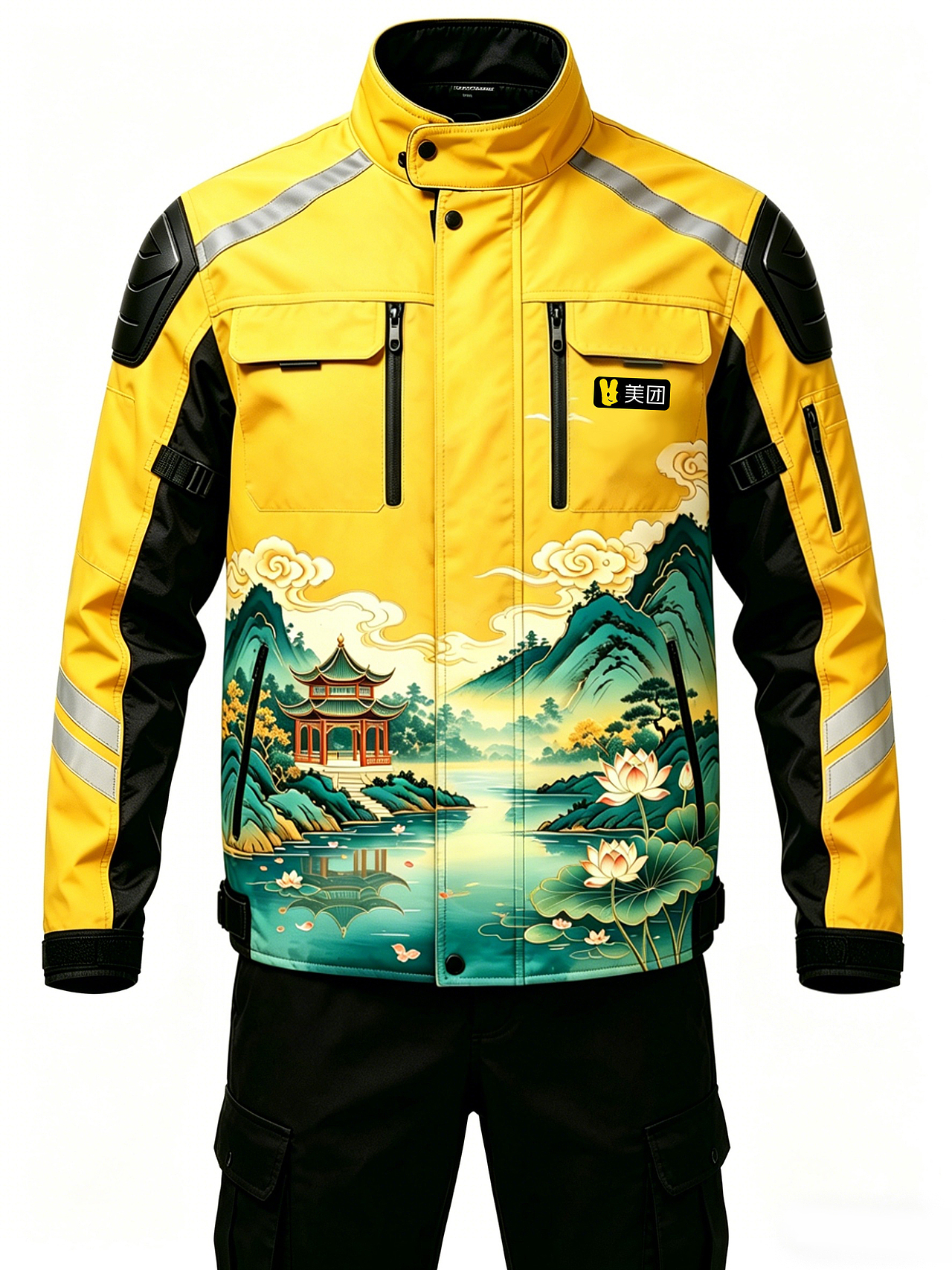 國潮騎士（圖ZNDA1NjcwNzUy） - AI作品 - 站酷設(shè)計師ZQ_118原創(chuàng)素材 - 站酷ZCOOL