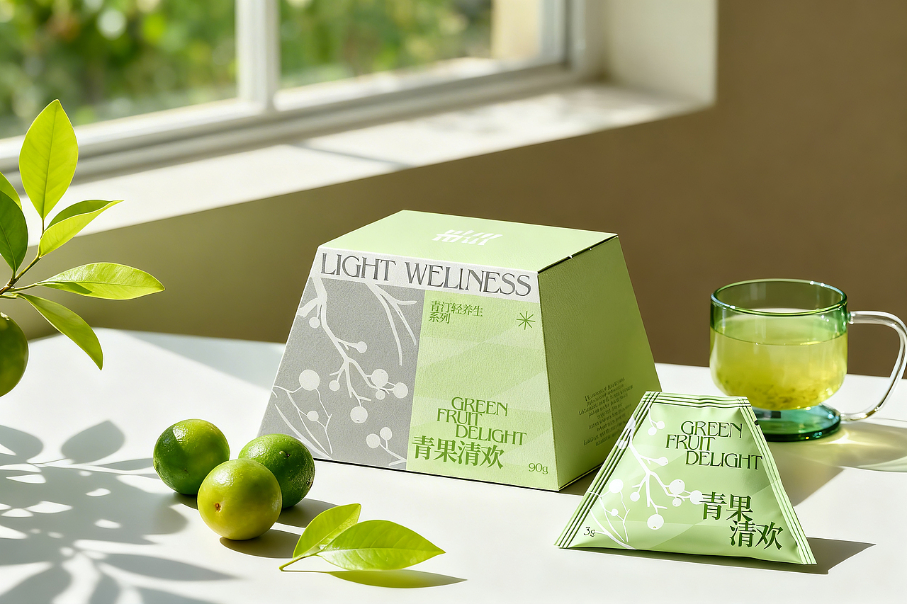 轻养东方｜青汀轻养生系列，年轻态养生茶包装视觉系统（图ZNDA1NjczOTY0） - 包装 - 站酷设计师海棠梨Pear原创素材 - 站酷ZCOOL