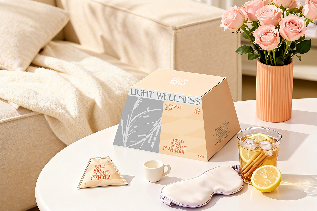 轻养东方｜青汀轻养生系列，年轻态养生茶包装视觉系统（图ZNDA1NjczOTgw） - 包装 - 站酷设计师海棠梨Pear原创素材 - 站酷ZCOOL