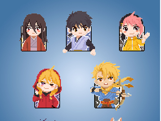 黄泉使者-pixel原创像素画