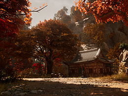 虚幻引擎地编作品-黑神话·紫云山模仿（渲了视频的）