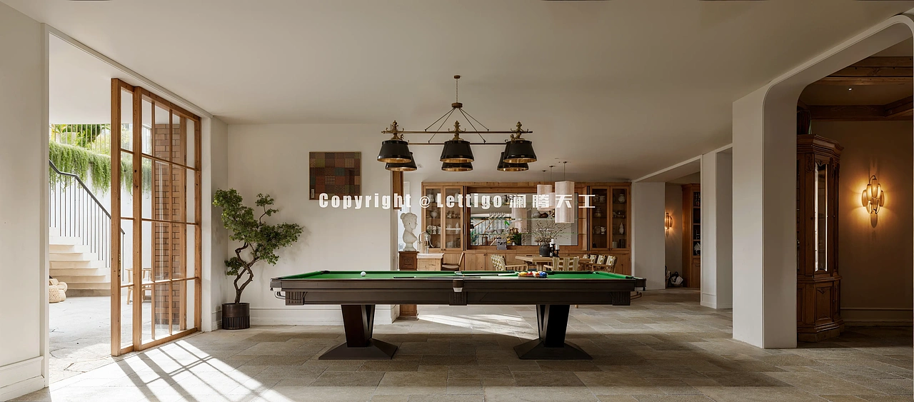 美式自然风别墅（图ZNDA1Njc5OTU2） - 家装设计 - 站酷设计师澜腾天工表现李工原创素材 - 站酷ZCOOL