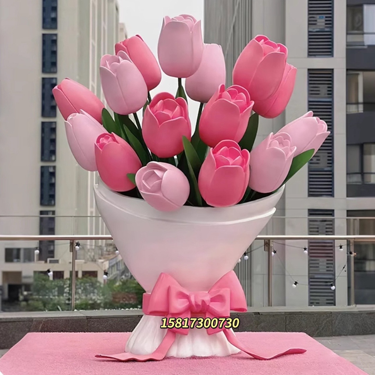 大型郁金香花束雕塑（图ZNDA1NjgwNjU2） - 其他三维 - 站酷设计师通盛玻璃钢雕塑原创素材 - 站酷ZCOOL