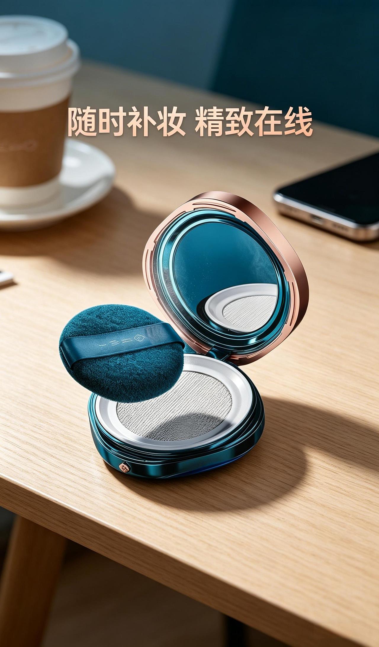 化妆品+粉扑（图ZNDA1NjgwOTIw） - AI作品 - 站酷设计师陈广斌原创素材 - 站酷ZCOOL