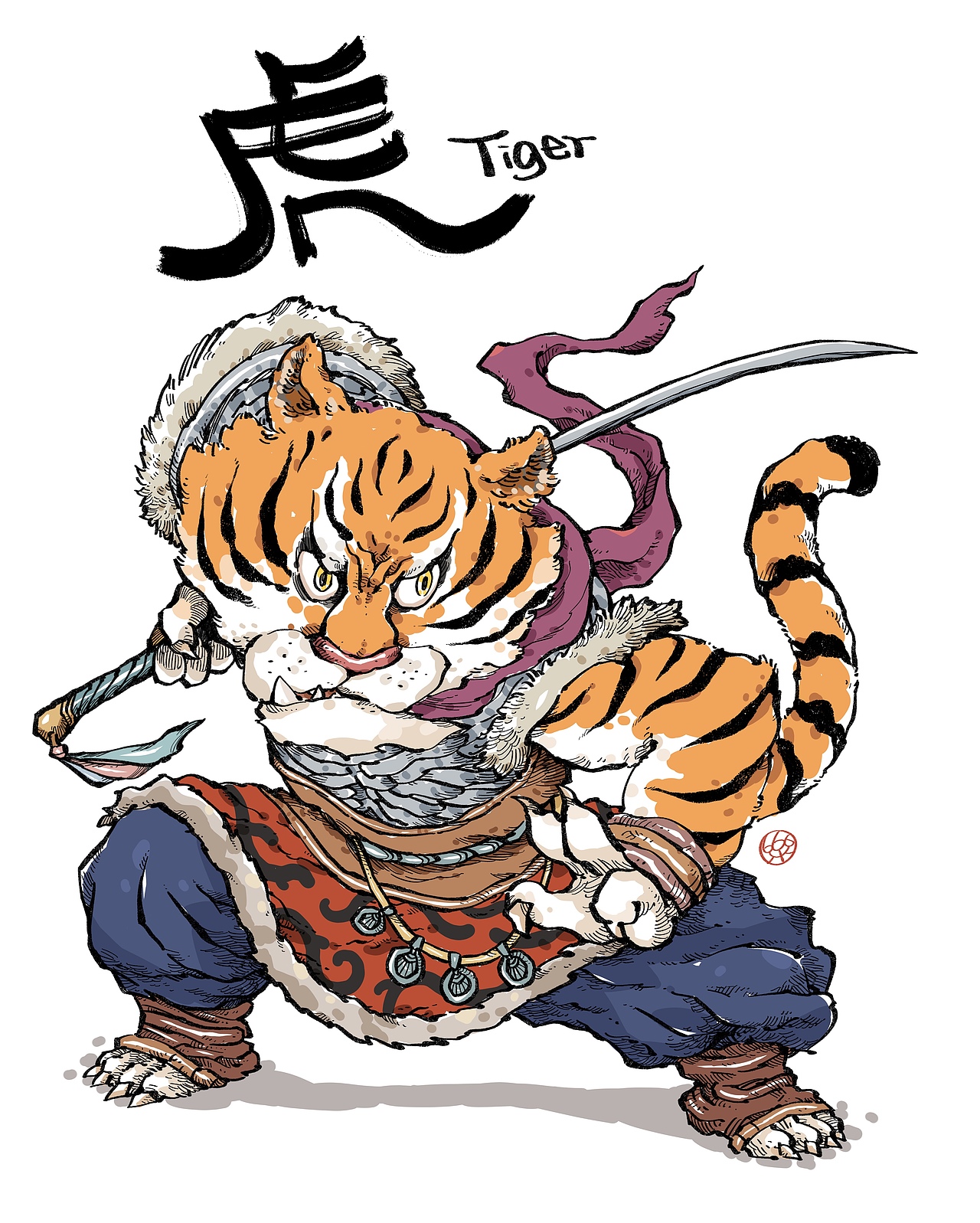 百兽江湖·荒野十二刀（图ZNDA1NjgxMjc2） - 概念设定 - 站酷设计师Leleevil原创素材 - 站酷ZCOOL