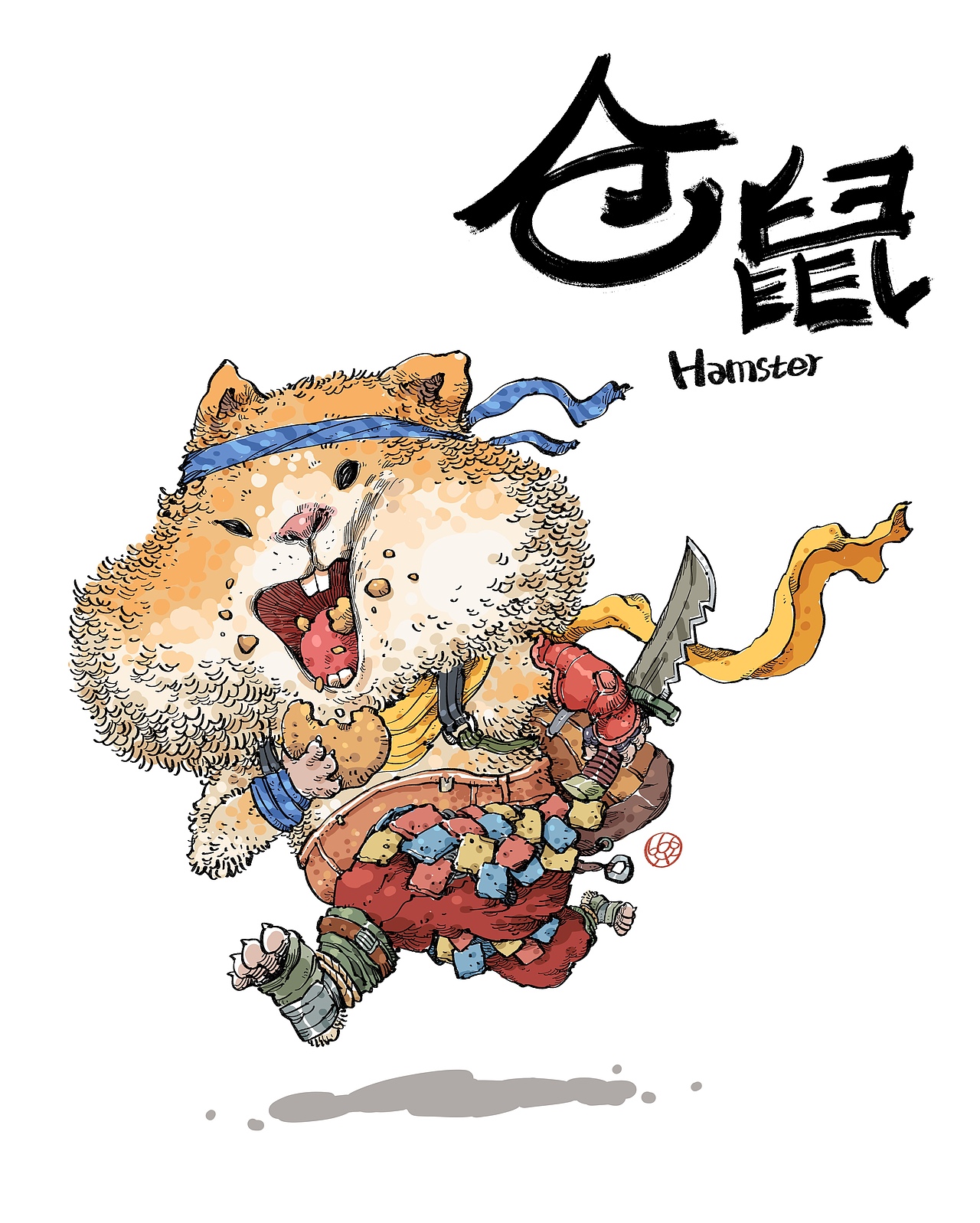 百兽江湖·荒野十二刀（图ZNDA1NjgxMjY4） - 概念设定 - 站酷设计师Leleevil原创素材 - 站酷ZCOOL