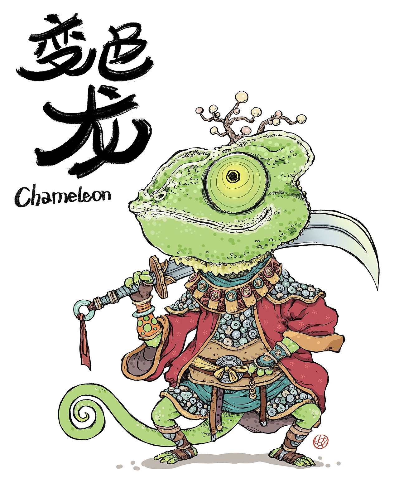 百兽江湖·荒野十二刀（图ZNDA1NjgxMjg0） - 概念设定 - 站酷设计师Leleevil原创素材 - 站酷ZCOOL