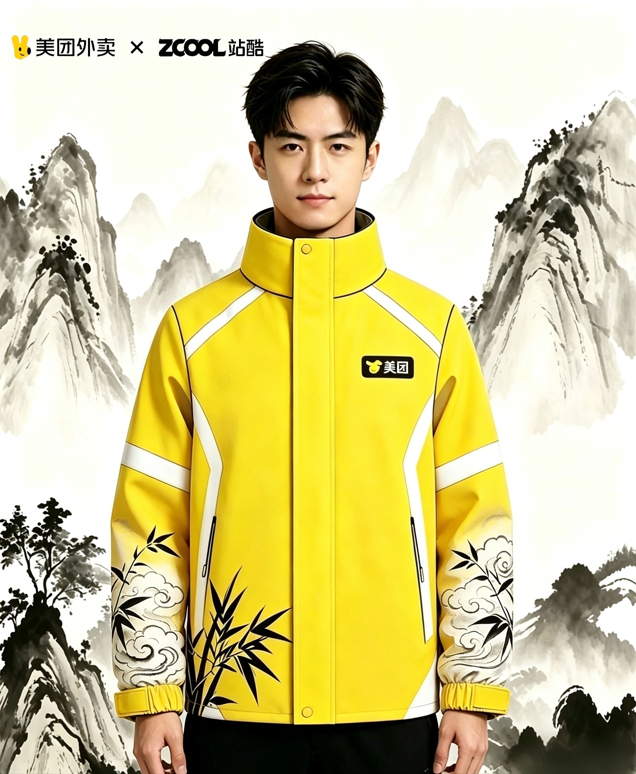 国风驭行·熊猫水墨系列（图ZNDA1NjgzMzky） - 其他服装 - 站酷设计师Z932626716原创素材 - 站酷ZCOOL