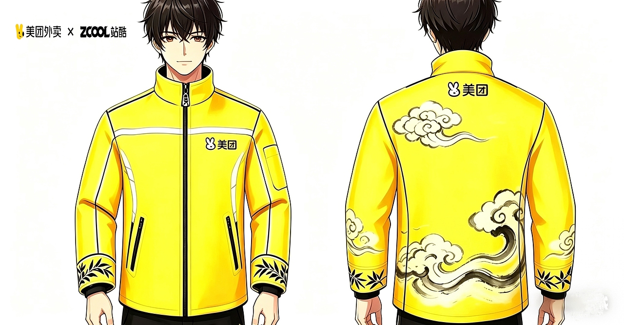 国风驭行·熊猫水墨系列（图ZNDA1NjgzMzgw） - 其他服装 - 站酷设计师Z932626716原创素材 - 站酷ZCOOL