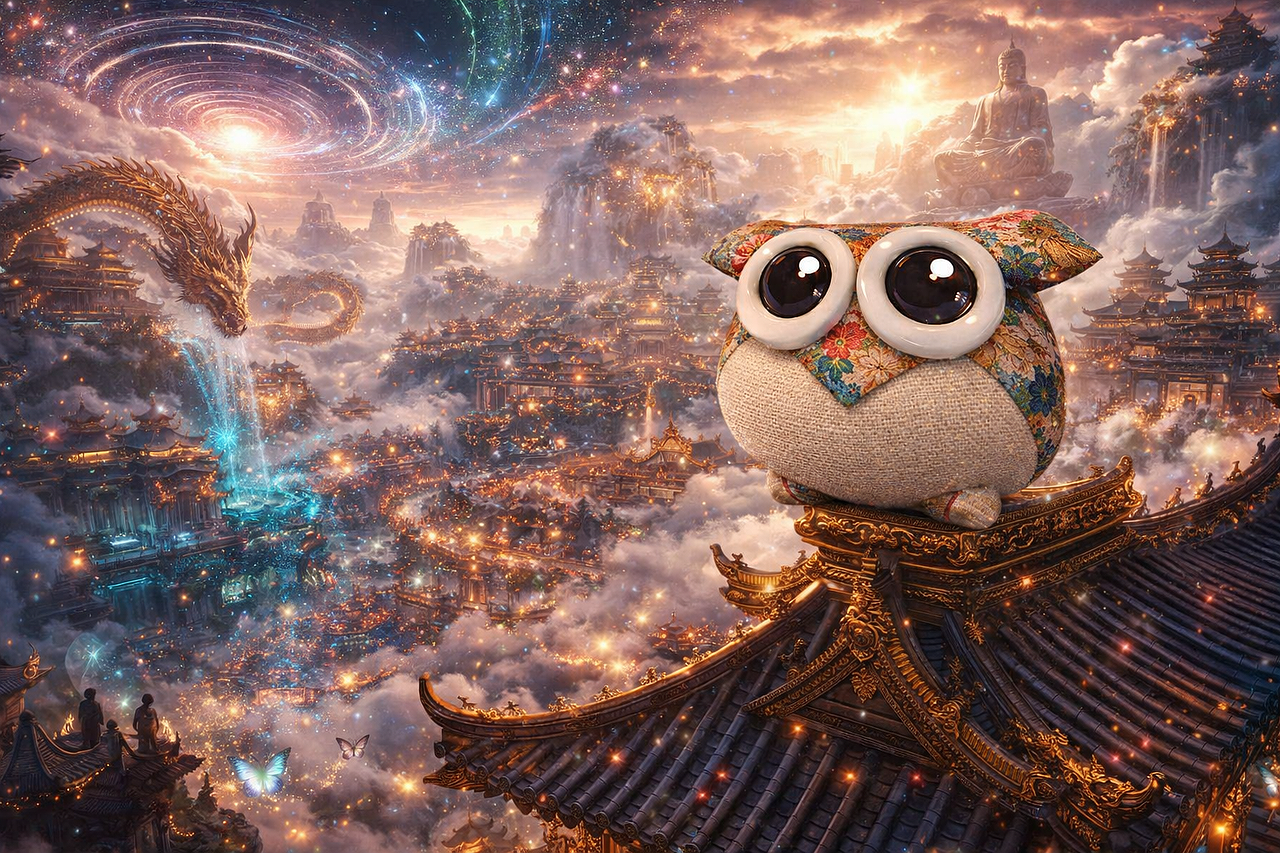 仙魔乱世中的智慧之光（图ZNDA1Njg3MDQw） - 艺术插画 - 站酷设计师月桂娃娃原创素材 - 站酷ZCOOL