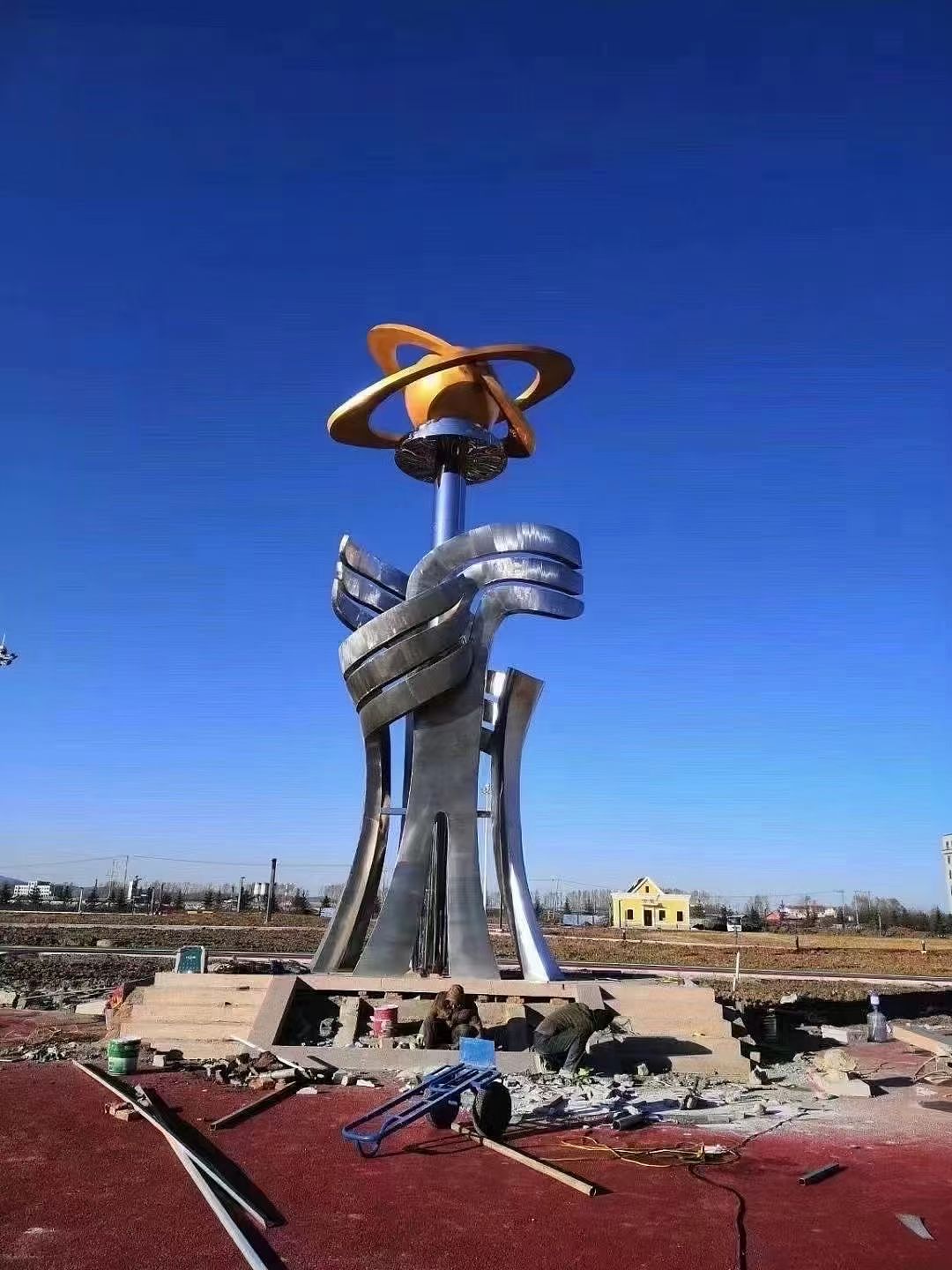 不锈钢广场雕塑设计定制公司（图ZNDA1Njg4NTI4） - 雕塑 - 站酷设计师雕塑设计定制公司原创素材 - 站酷ZCOOL