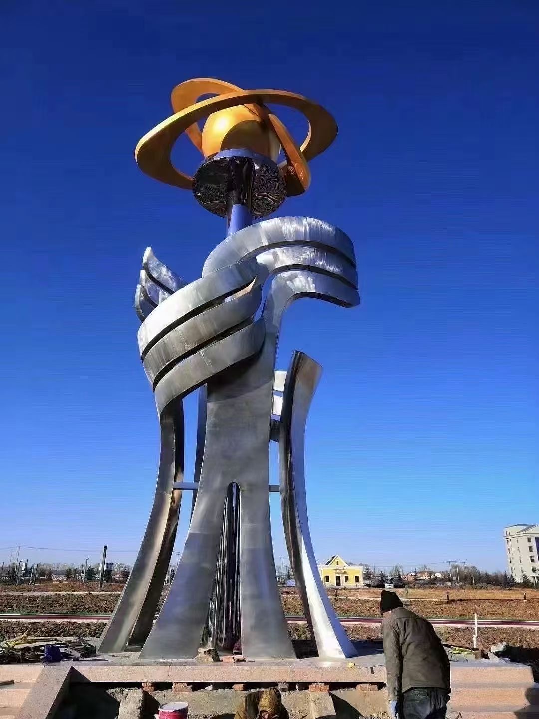 不锈钢广场雕塑设计定制公司（图ZNDA1Njg4NTM2） - 雕塑 - 站酷设计师雕塑设计定制公司原创素材 - 站酷ZCOOL