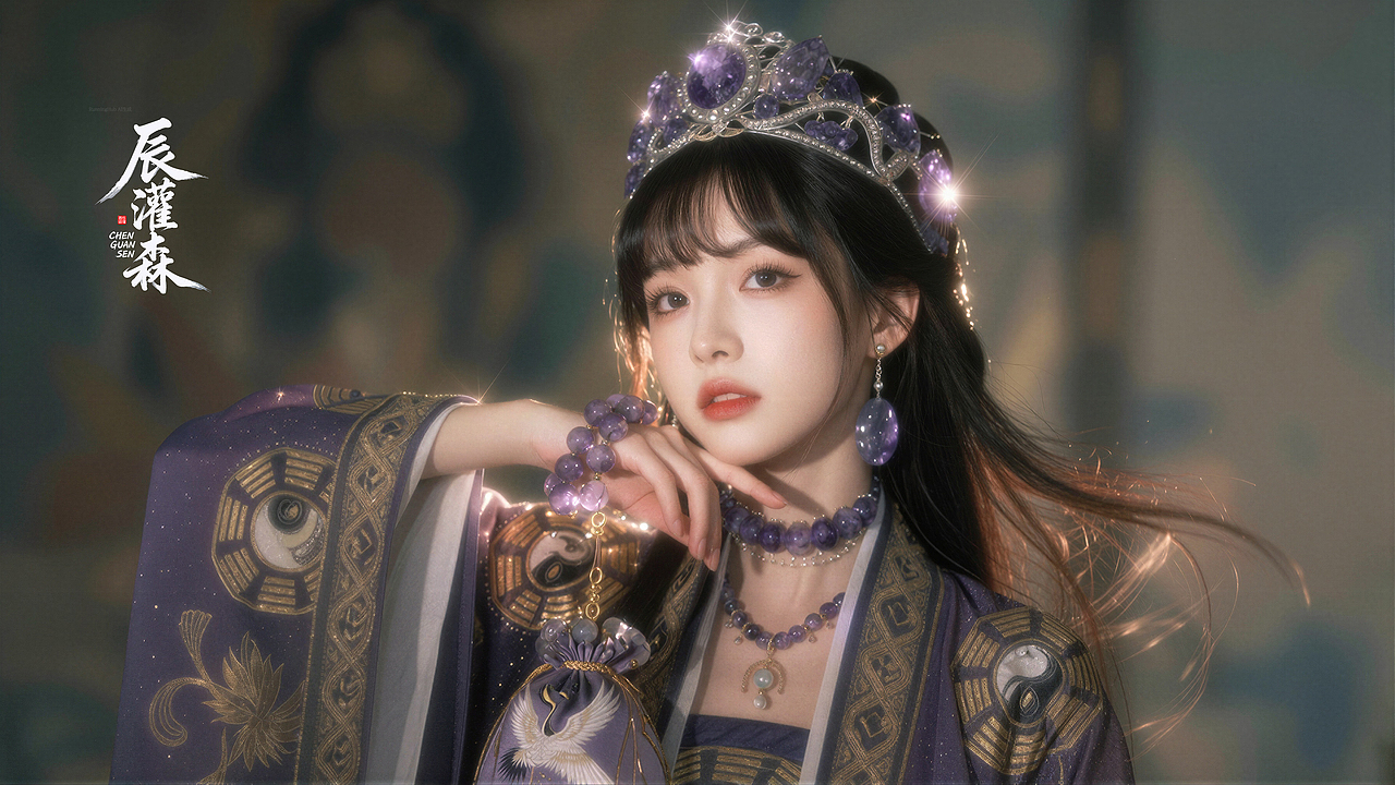 辰灌森 | 紫虚灵姬系列（一）-149（图ZNDA1Njg4Njky） - 修图/后期 - 站酷设计师辰灌森原创素材 - 站酷ZCOOL