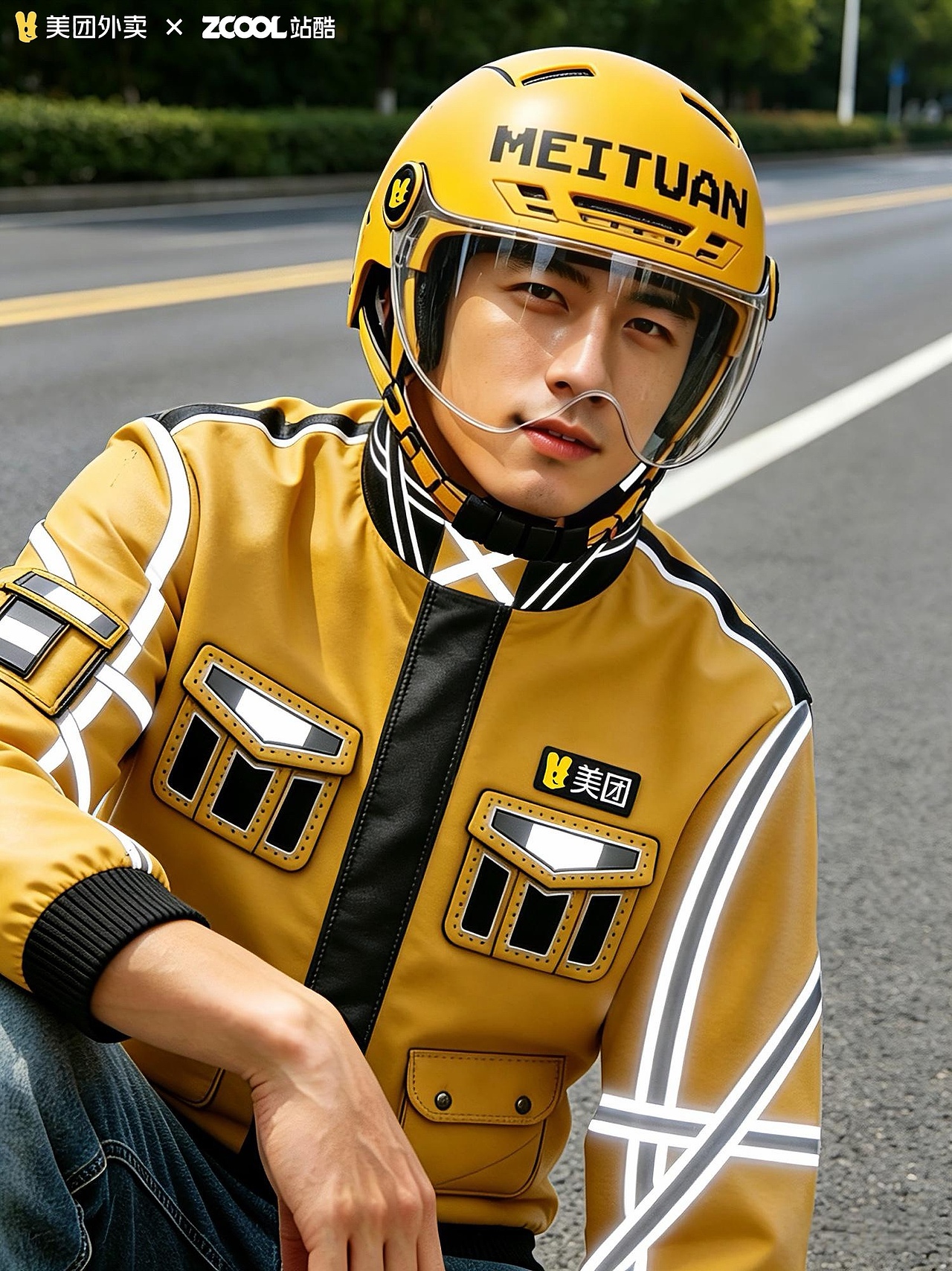 请选择你的美团季节装备（图ZNDA1NjkxNzU2） - 其他服装 - 站酷设计师卡皮匠原创素材 - 站酷ZCOOL