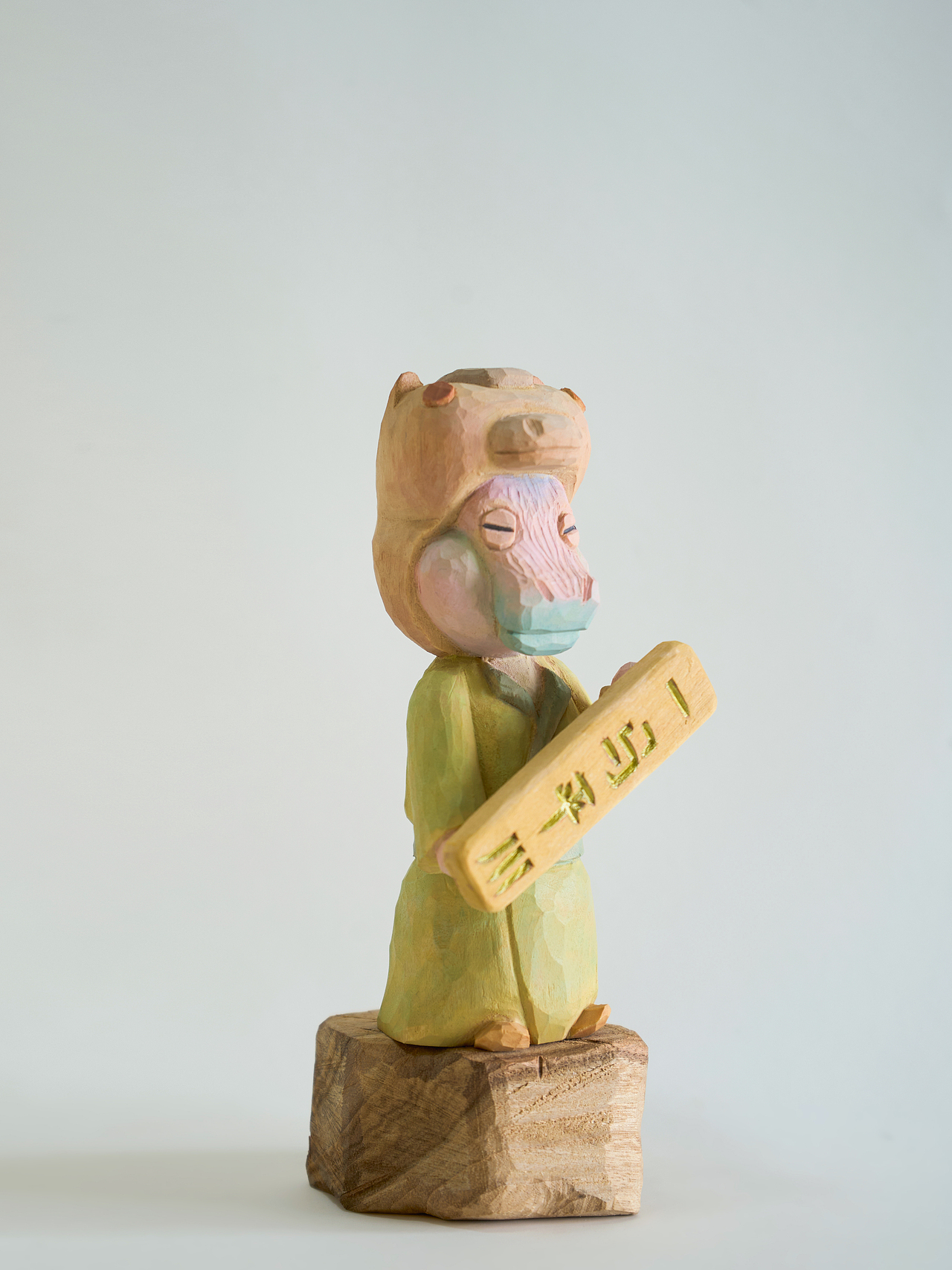 原创木作|一马平川河马先生（图ZNDA1Njk2MDI4） - 雕塑 - 站酷设计师树点木作原创素材 - 站酷ZCOOL